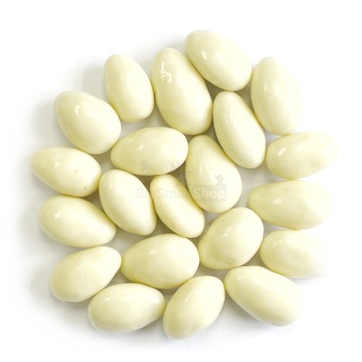 Миндаль в бельгийском белом шоколаде 200 гр - купить в Кальяле