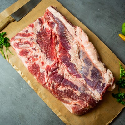 Свинина ребрышки мясные 900 г - купить в Кальяле